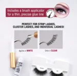 iEnvy Super Strong Hold 3D Strip Lash Glue Brush-On Clear Waterproof - Image 4