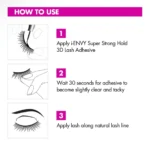 iEnvy Super Strong Hold 3D Strip Lash Glue Brush-On Clear Waterproof - Image 5