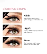 iEnvy 2 in 1 Lash Glue Liner Black - Image 3