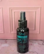 She oil control matte setting spray