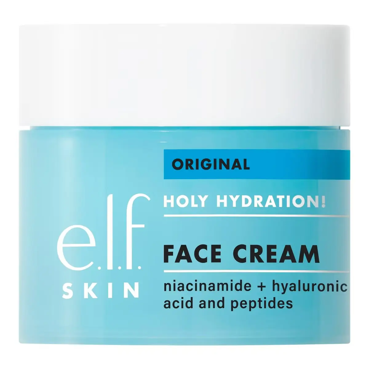 IMG_1900 ELF Skin Holy Hydration Face Cream | contains niacinamide, hyaluronic acid and peptides - Original - Image 1