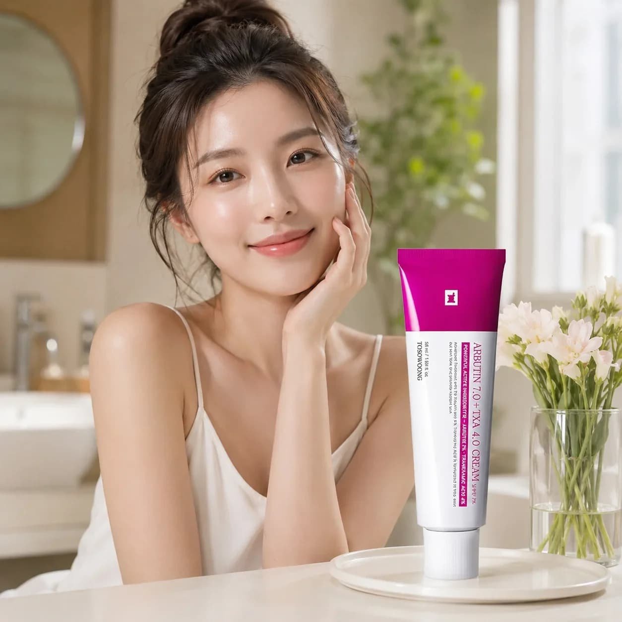 IMG_1909 TOSOWOONG Arbutin TXA Spot Cream 50ml - Image 1