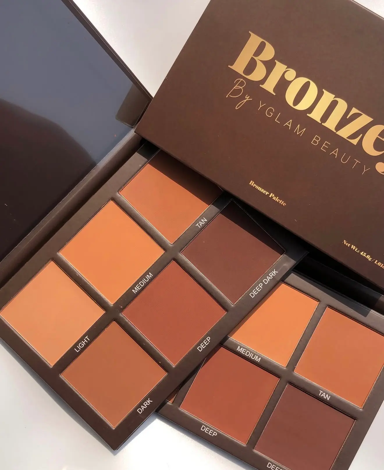IMG_2103 Yglam Bronzey Palette | powder | bronzer | contour | highlight - Image 1