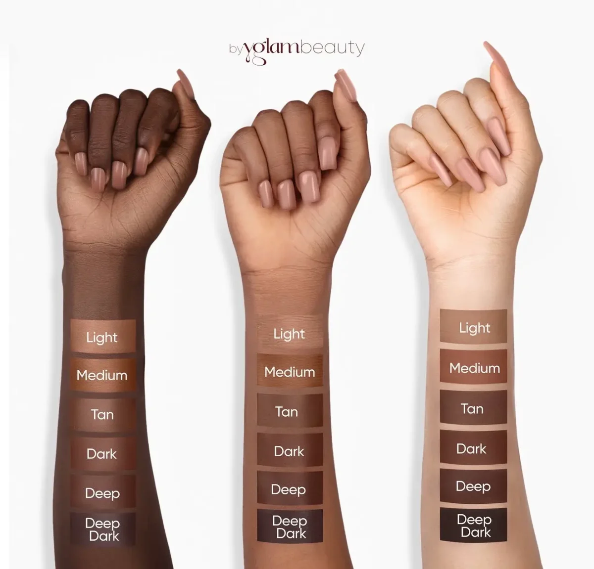 Yglam Bronzey Palette | powder | bronzer | contour | highlight - Image 3
