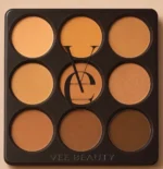 Vee Beauty 9 IN 1  CODE 9 Luxe Powder Palette | lip stick palette | mirror | highlight | contour | bronzer - Image 4