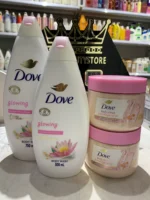 Dove Body Scrub Himalayan Salt & Rose Oil, 15 oz (425 g) - Image 4