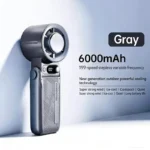 HANDHELD ELECTRIC FAN - Foldable Digital Portable Handheld Turbo Fan With Ice Cooler | AC fan | long battery life - Image 4