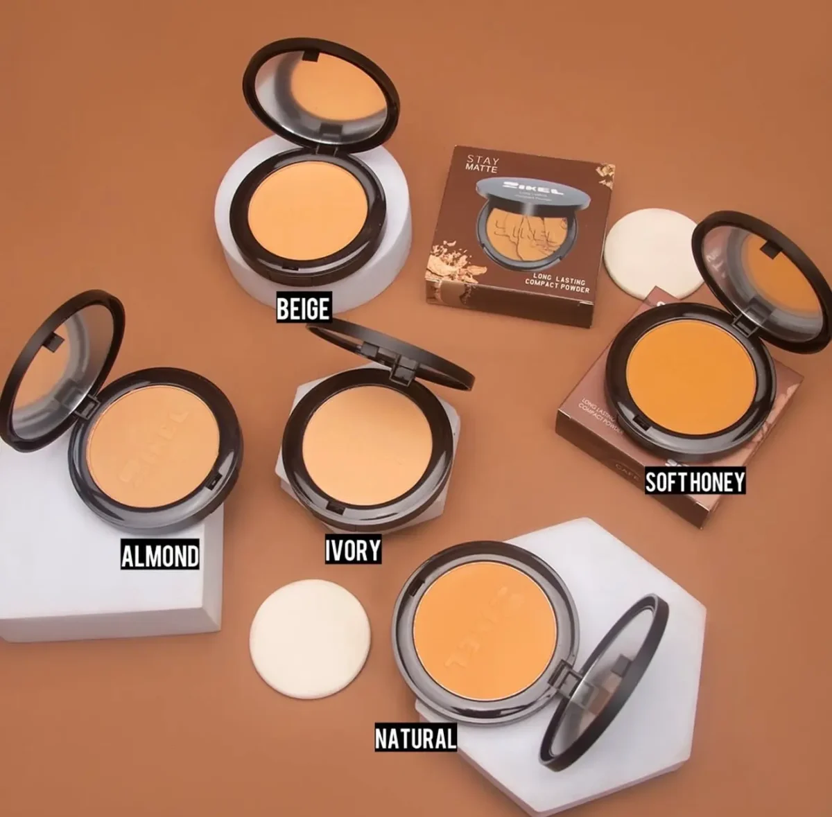 ZIKEL Stay Matte Compact Pressed Powder - Image 2