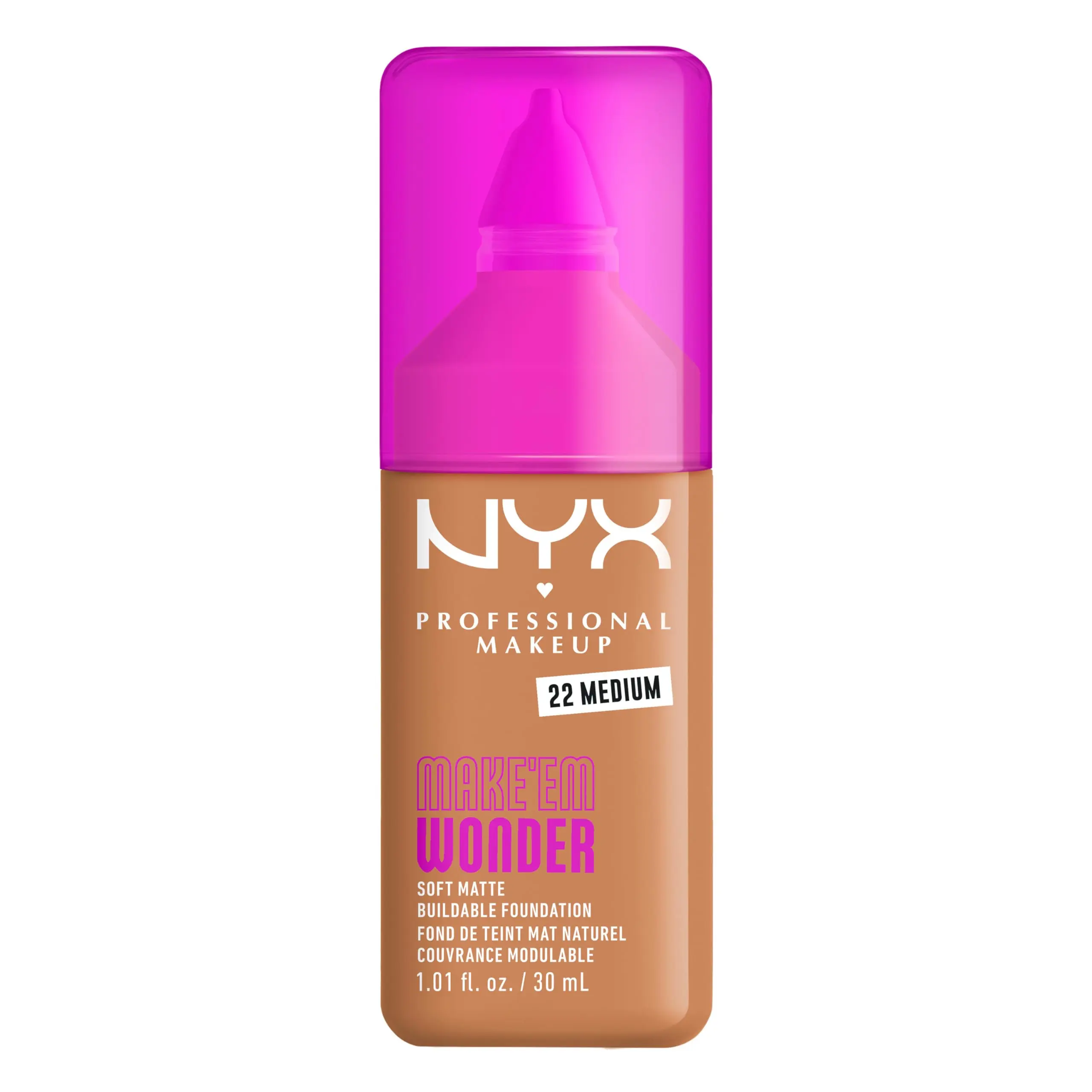 IMG_3253 NYX Professional Makeup MAKE ‘EM WONDER™ SOFT MATTE BUILDABLE FOUNDATION - Image 1